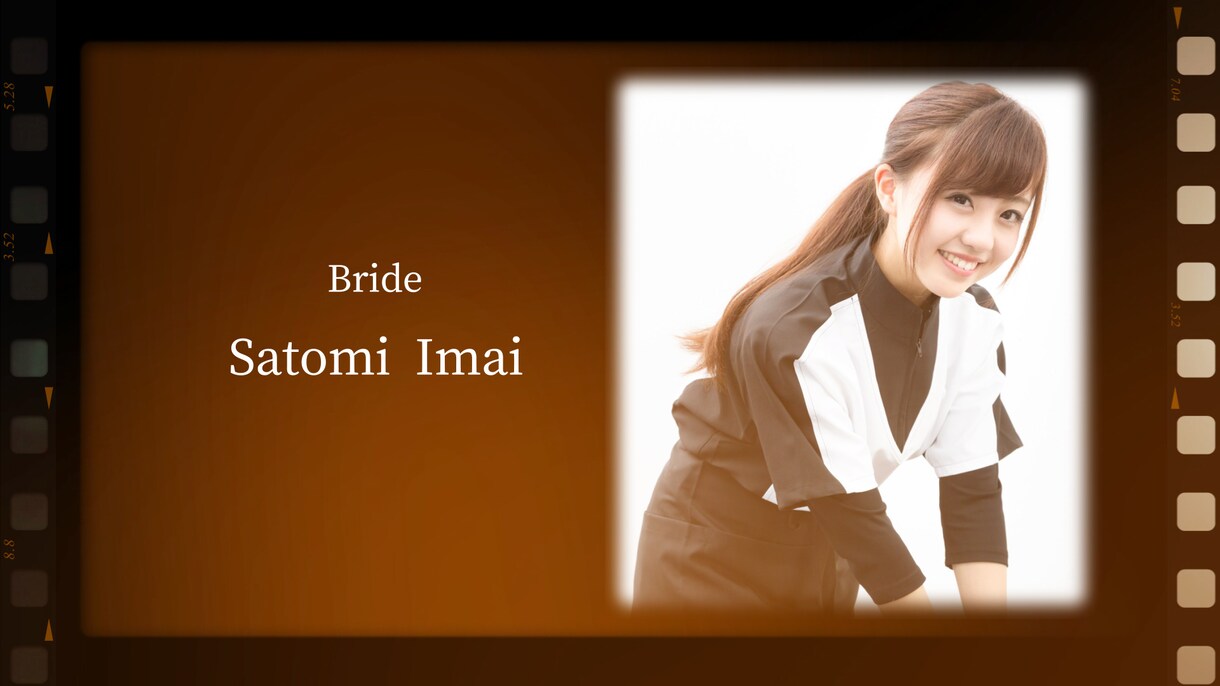 新郎新婦絶賛！結婚式のプロフィールを動画作成します 先着5名限定価格【全て無料】音源変更・写真変更無制限 イメージ5