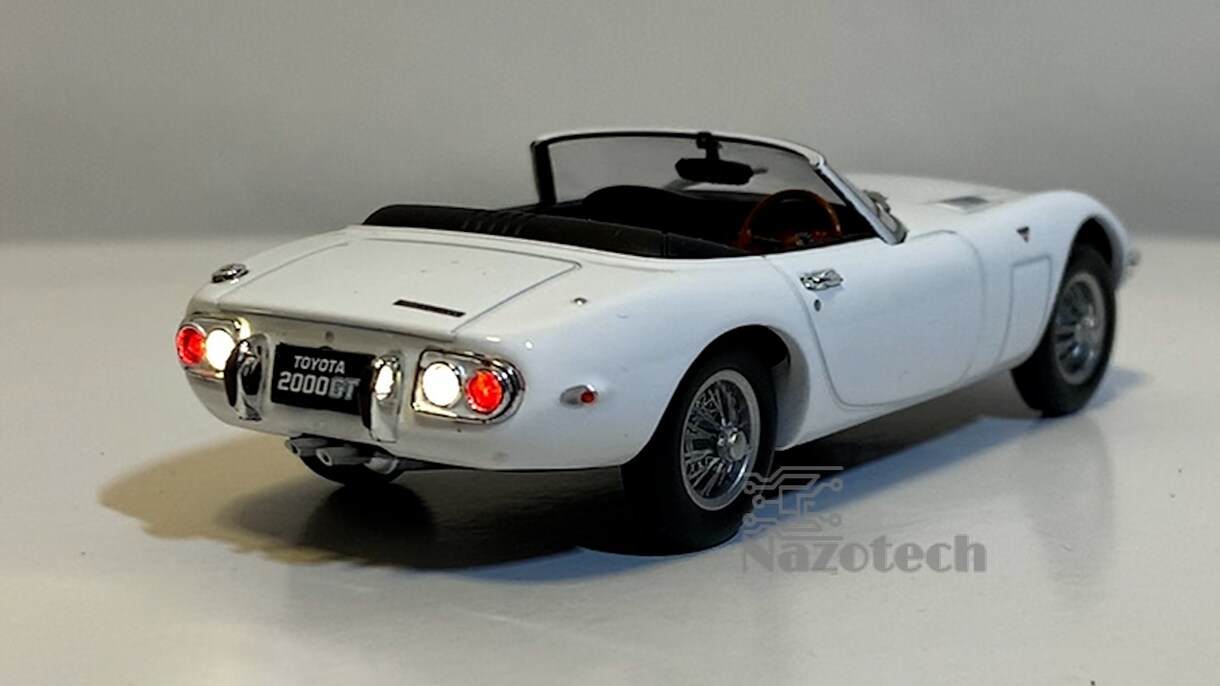 トヨタ2000GTにLED電飾します ウインカー点滅やリモコン操作も可能です!! イメージ2
