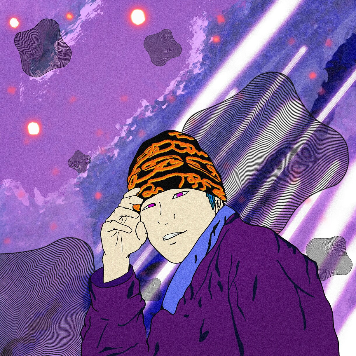 お写真を元に個性的に描かせていただきます アイコンやプレゼントなどに！色彩鮮やかに描かせて頂きますれ イメージ3