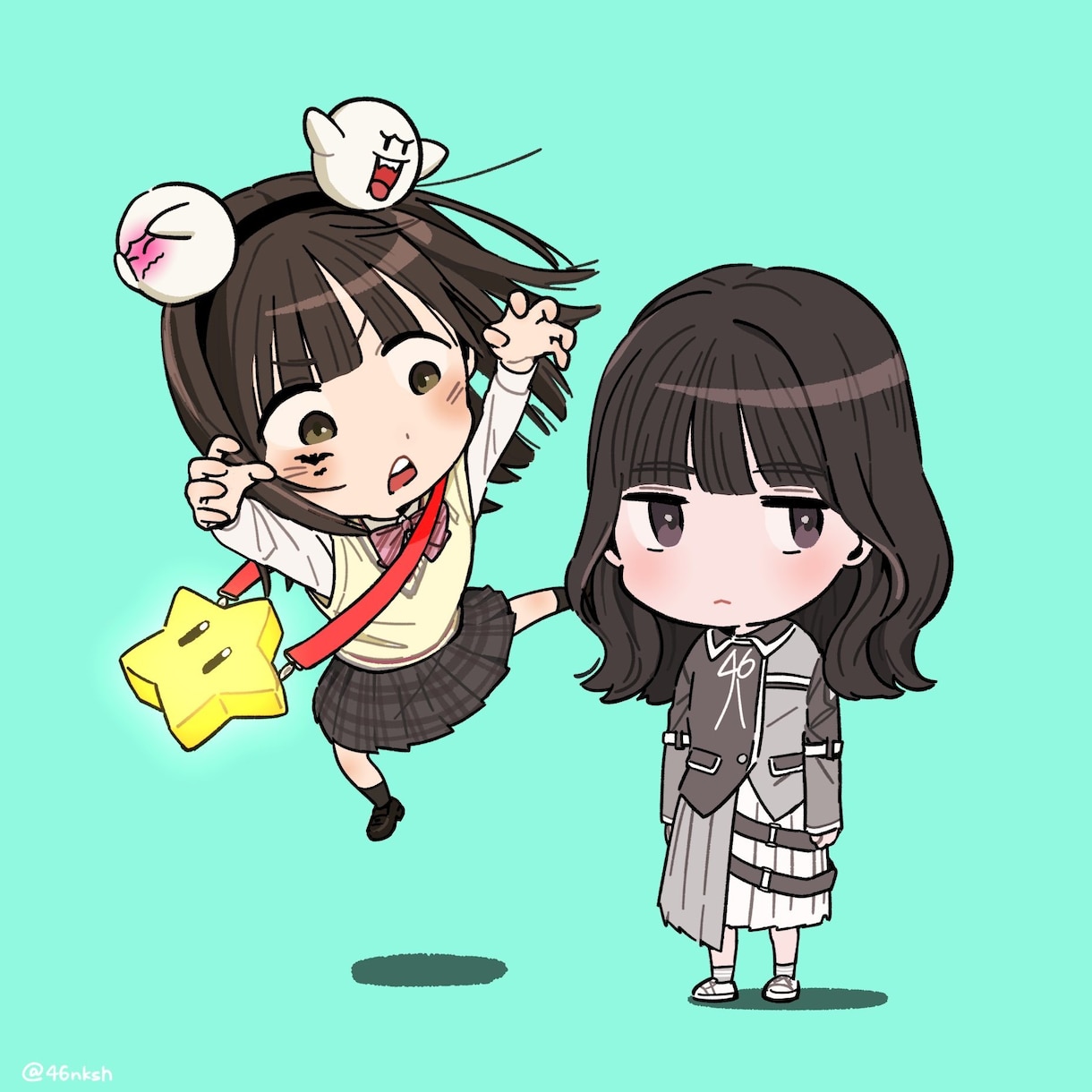 アイコン・祝花などにも！いろんなイラスト承ります ポップでかわいい似顔絵が得意です イメージ1