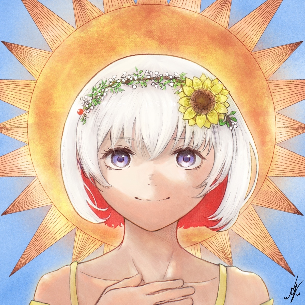 厚塗りやアナログチックな絵柄で描き上げます イラスト、アイコン、サムネなどSNSイラストを描きます！ イメージ2
