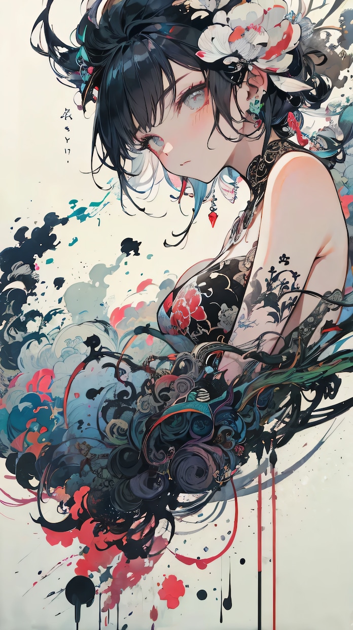 幻想的でアート性のあるイラストを制作します 幻想的な世界観が好きな方！色鮮やかでアート性のあるイラスト イメージ3