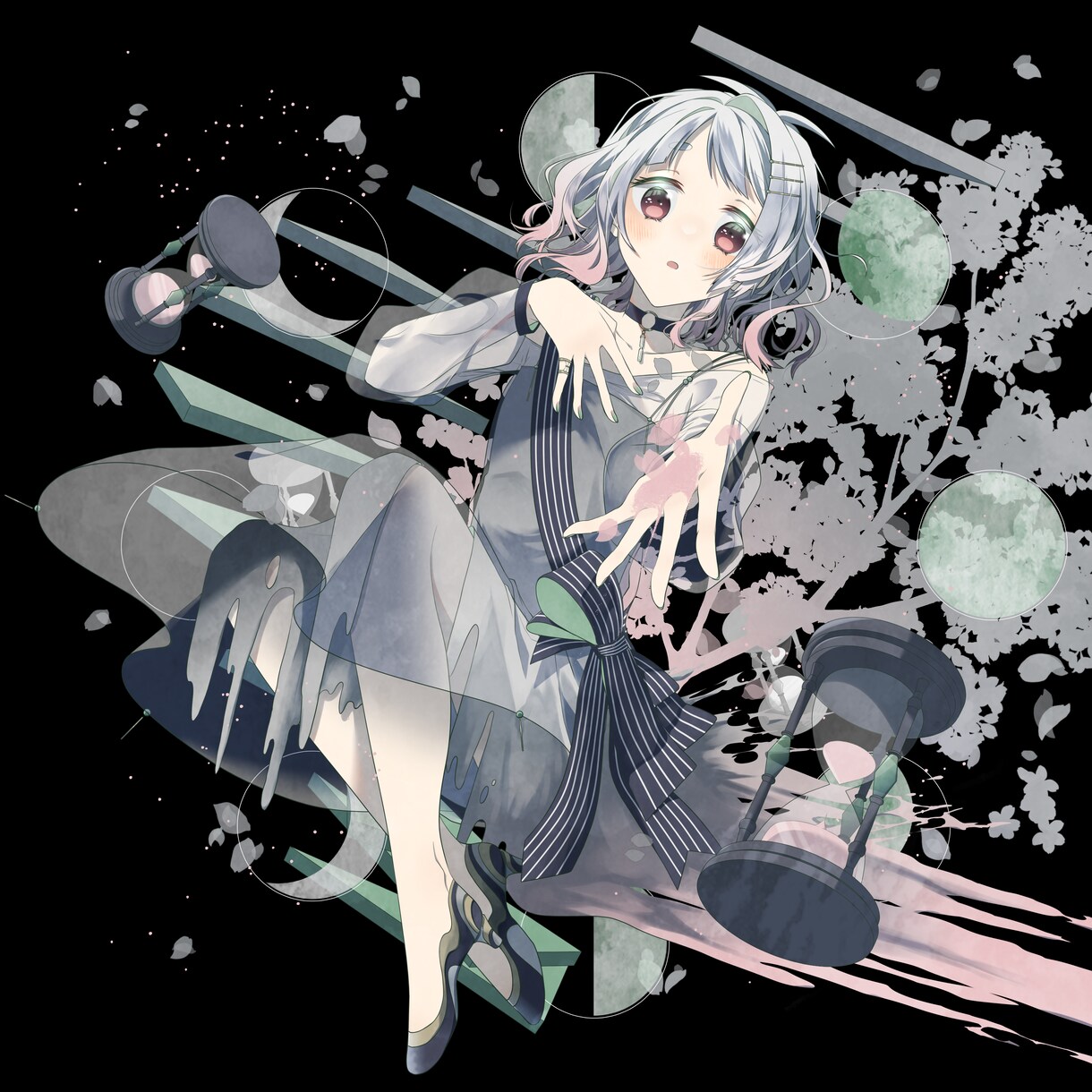 世界観あふれる幻想イラストを制作します 花・空・光・季節を織り交ぜた、物語を感じる一枚をお届けします イメージ6