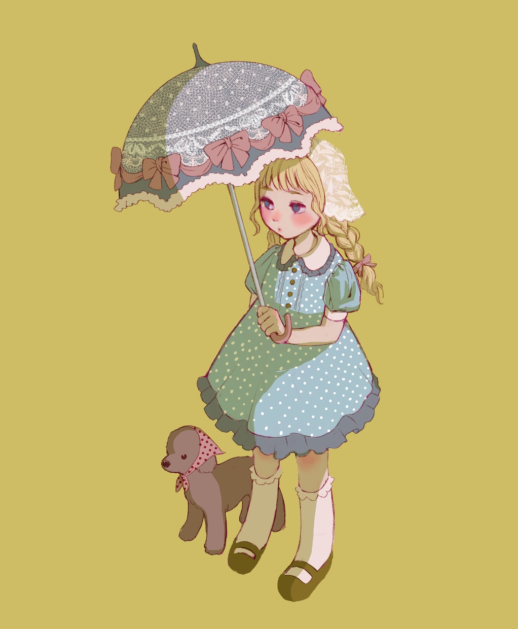 SNSなどに使える童話風の絵を描きます 不思議な国のアリスのような可愛らしい絵を描きます イメージ1