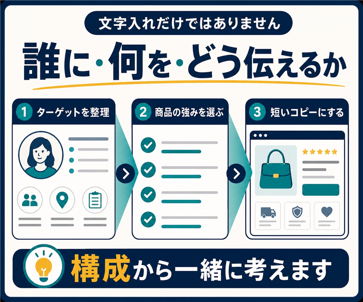 Amazon・楽天の商品画像を1枚から作成します 構成・コピーも相談OK。5枚セットにも対応 イメージ7