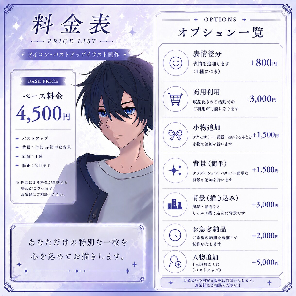 配信者向け!アイコン用イラスト描きます 一緒に理想のアイコン作りませんか？ イメージ2