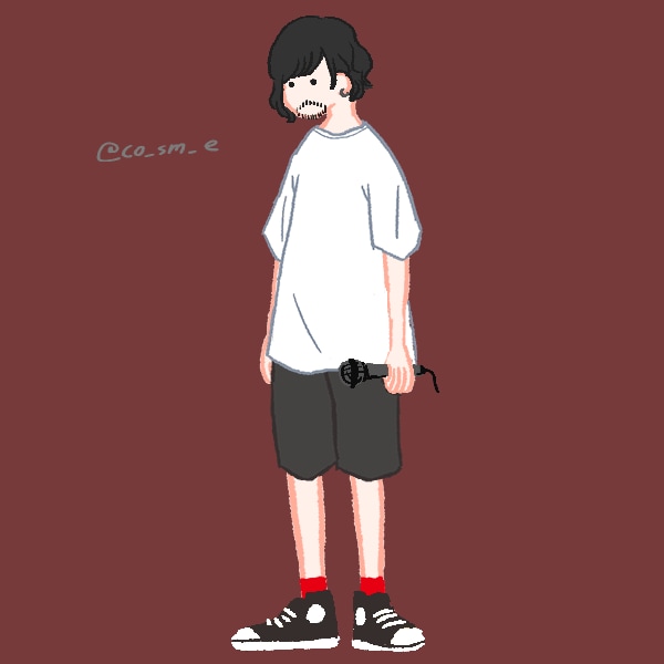 バンドマンメーカー風イラストを描きます snsで話題！希望通りにバンドマンメーカー風に！ イメージ3