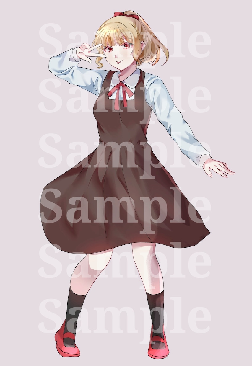 可愛い女の子のイラストを描きます 可愛い女の子が好きな方へ！！！ イメージ2