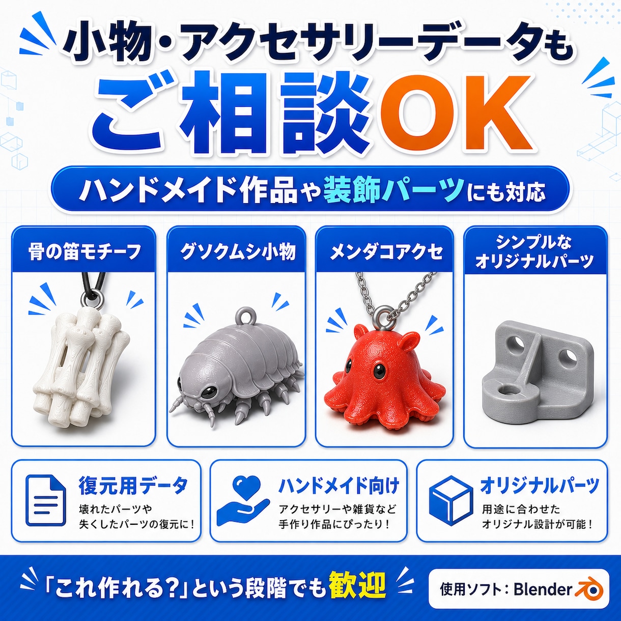 動物やキャラクターなどの3Dデータを制作します フィギュア・怪獣・ロボット・オリジナルキャラクターの3D化 イメージ4