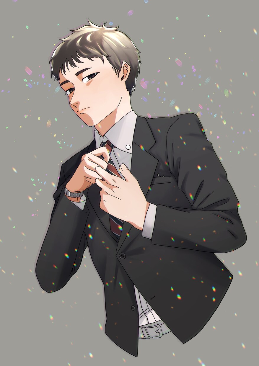 かっこいい男性イラスト描きます アイコン、BL、夢絵、似顔絵、表紙挿絵、グッズ描きます！ イメージ3