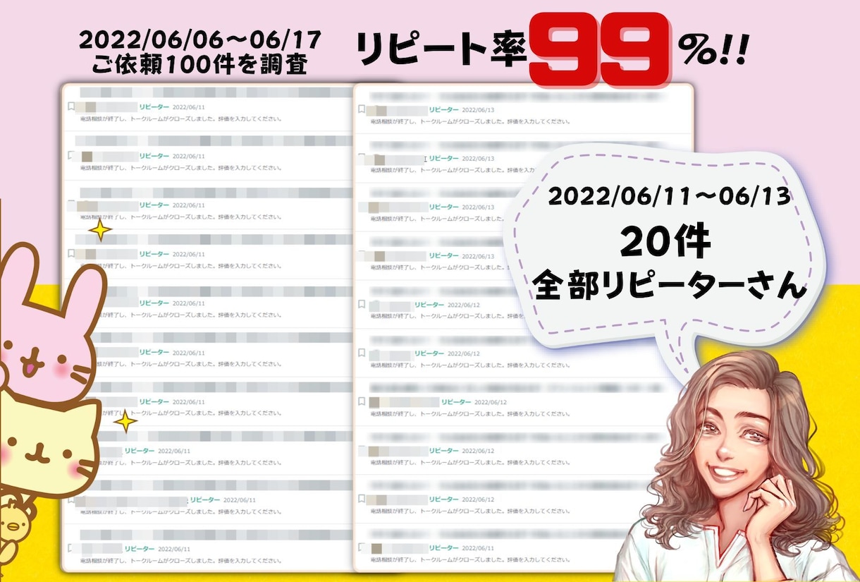 電話相談⭐月間351件！初心者さん出品相談承ります 【60分独占】ゆっこが直接プロフィールやサービス内容を提案！ イメージ8