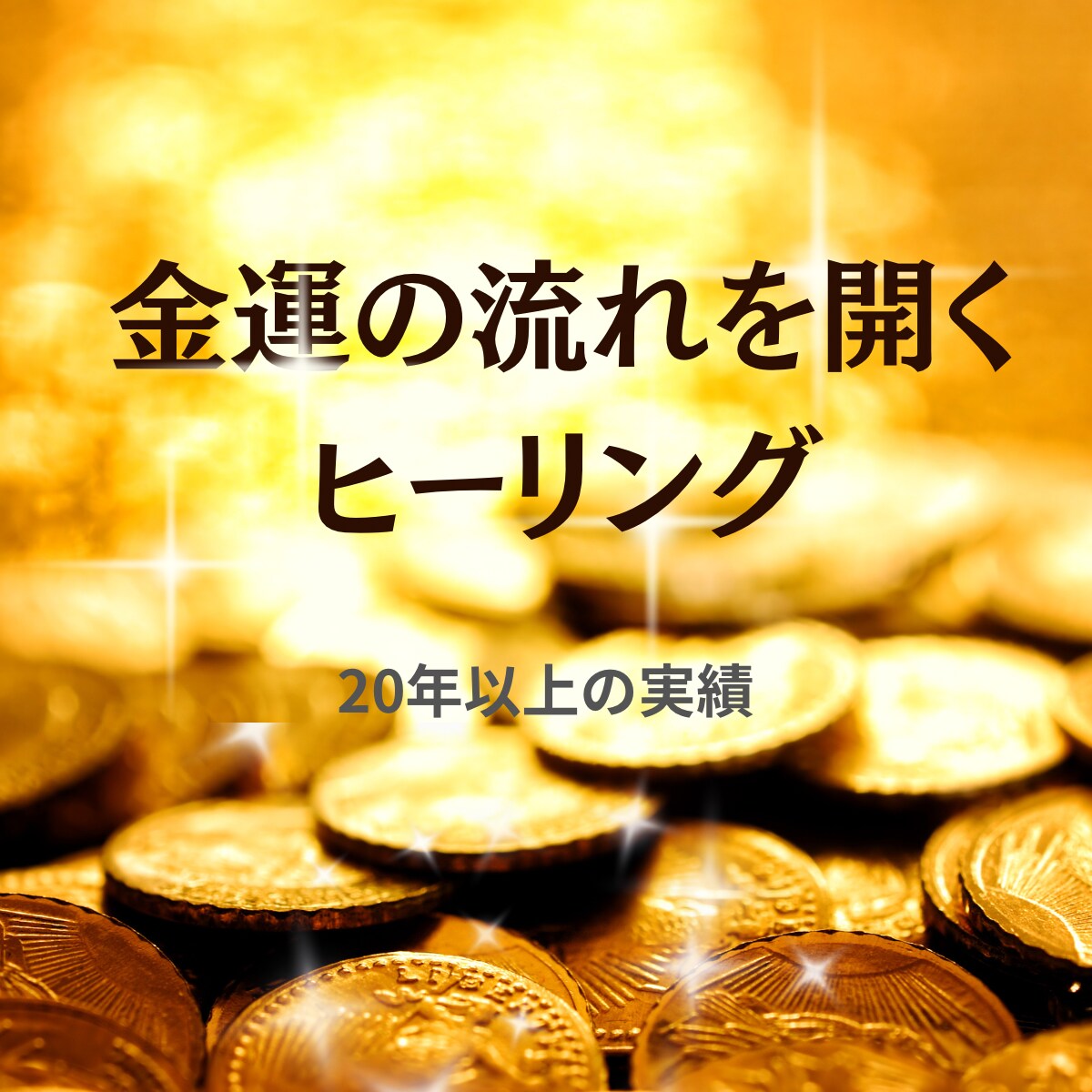 金運の流れを開くヒーリングします 金運の滞りを整え、流れを開きます イメージ1
