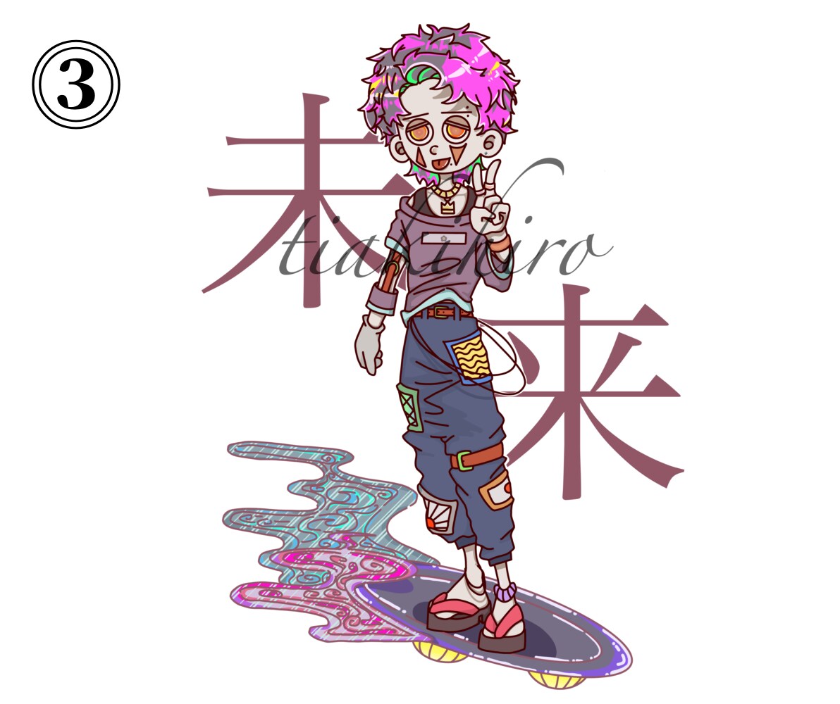 個性的でポップなイラストを多種多様でお描き致します 自分が好きな柄や雰囲気が見つけられる！アイコンやグッズなどに イメージ4