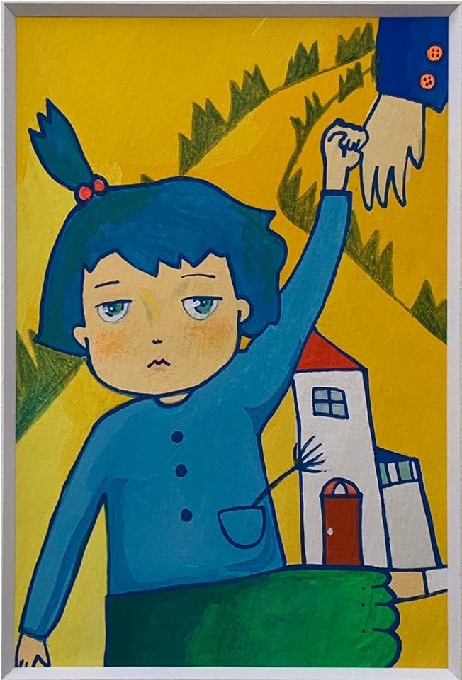 手描きの絵を描きます 展示用の絵画、本の挿絵などの原画を配送にて納品いたします。 イメージ6