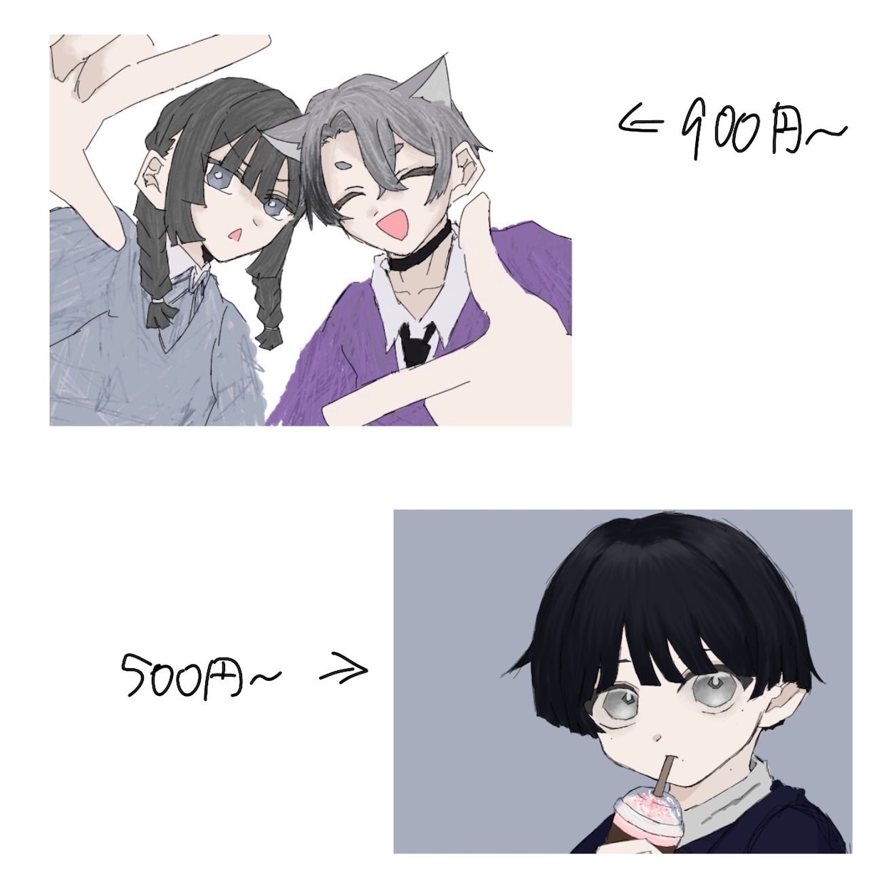 イラスト描きます 今なら即日納品可能です依頼待ってます イメージ2