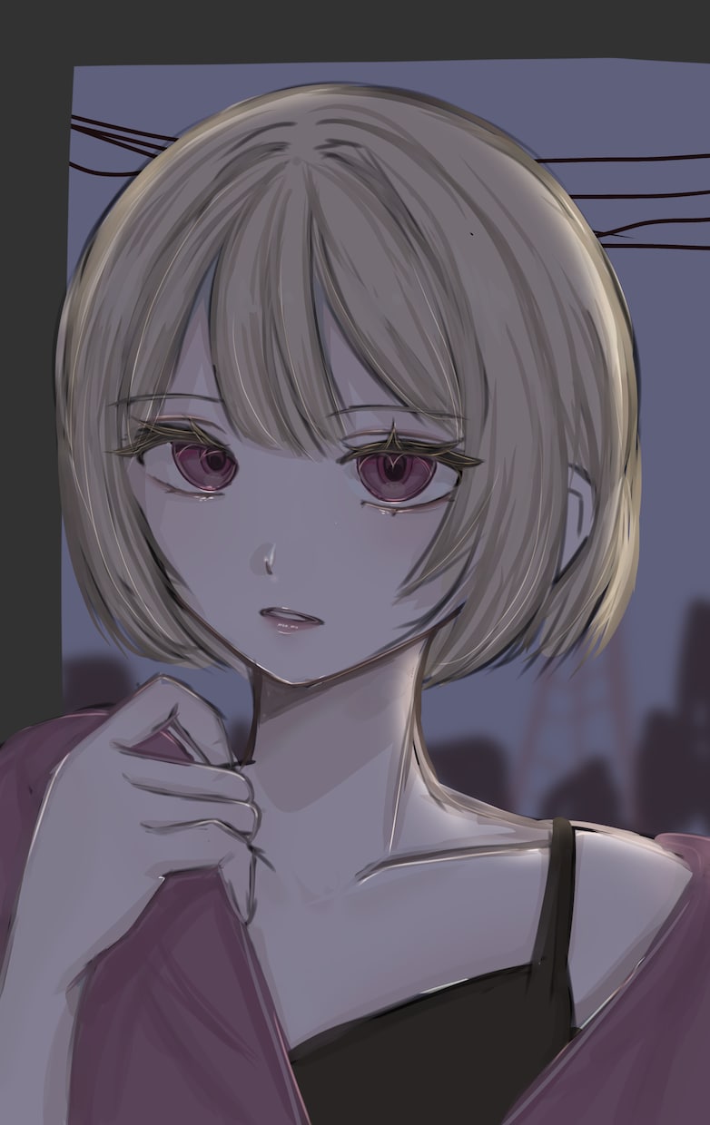 SNS運用に！可愛い女の子のイラスト描きます 不透明だけど透明感のある、あなただけの女の子をお届けします イメージ1
