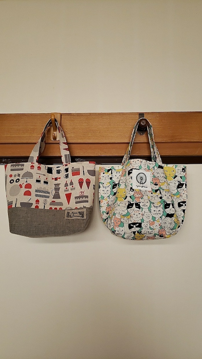 布小物を作ります トートバッグ、巾着、コインパース、エプロン等布小物 イメージ1