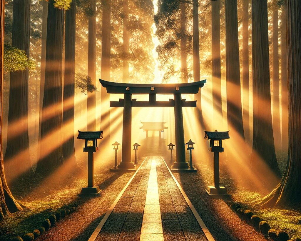運気上昇⛩神々と深く結ばれるお詣り指南します 空に舞う風、揺れる木々——そのすべてが神々からの応えです イメージ1