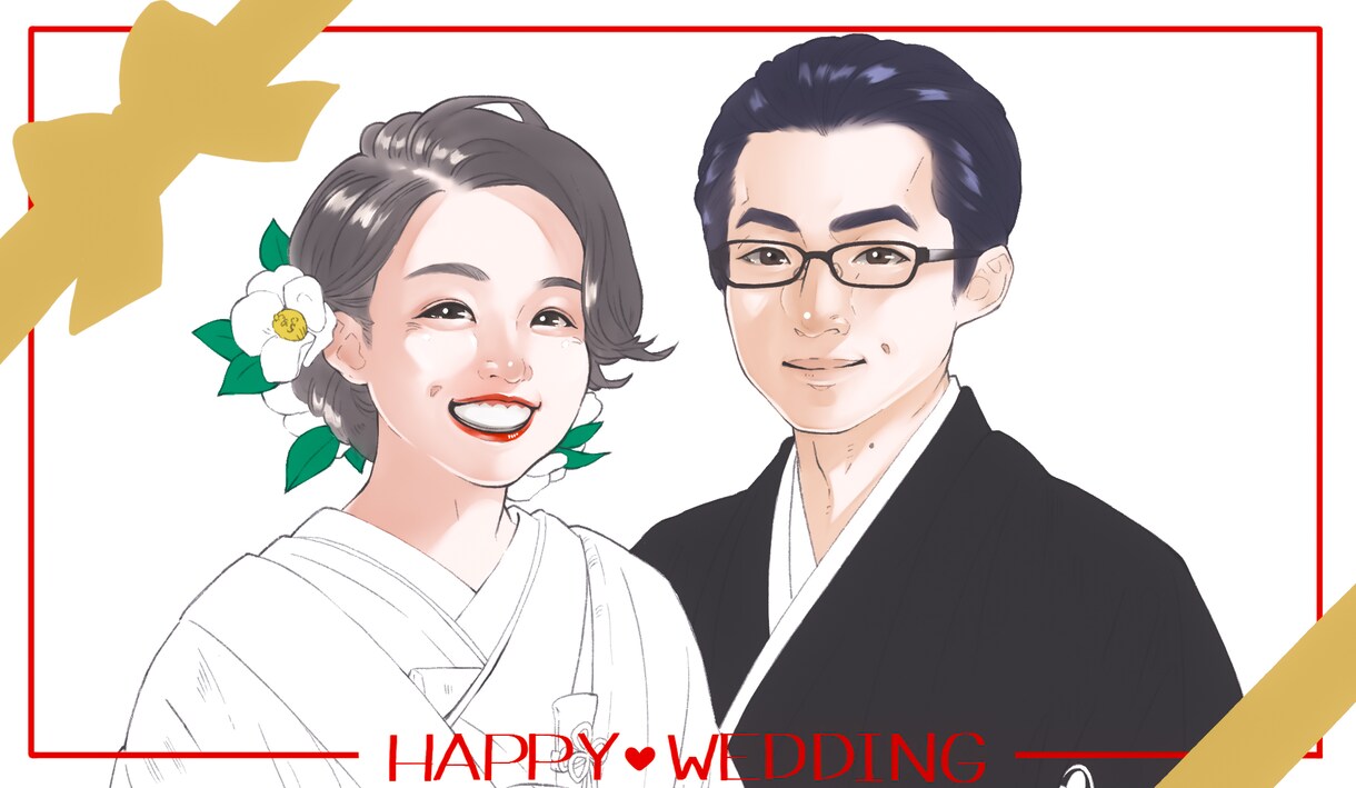 様々な絵柄可能！汎用性の高い似顔絵描きます プレゼント・ビジネス・SNS・名刺など、使用用途たくさん！ イメージ6