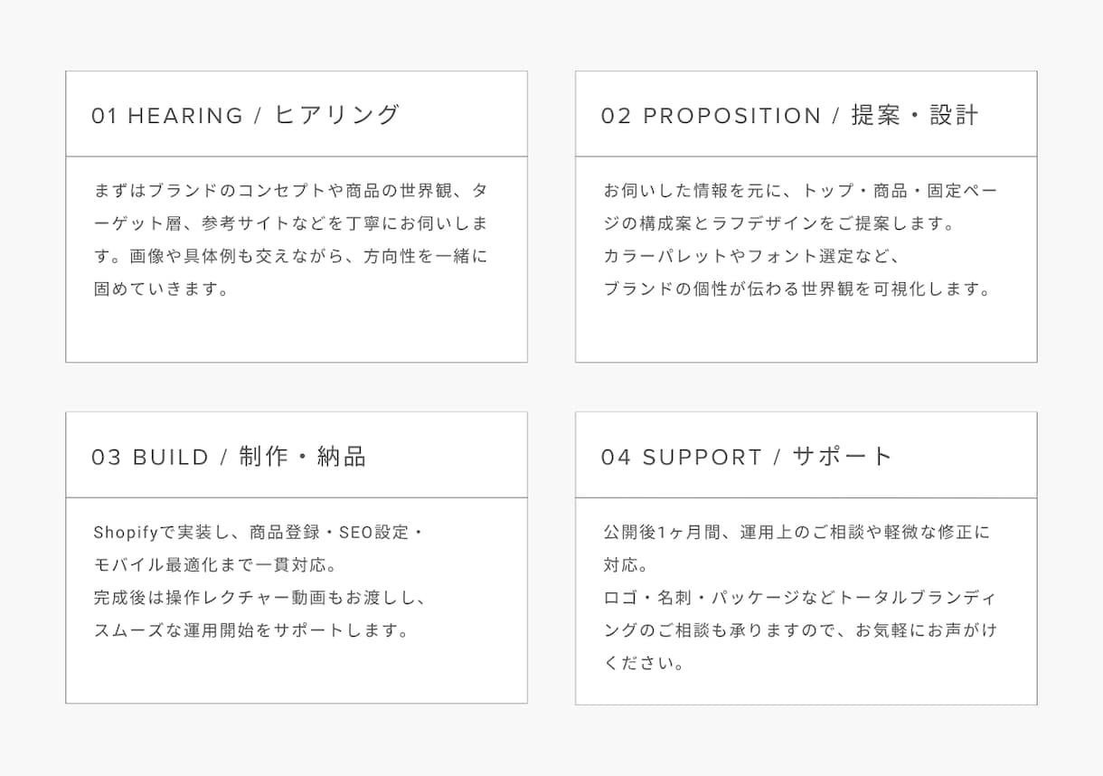 先着3名｜本業デザイナーがShopify構築します 通常価格 ¥300,000 →【リリース記念】¥95,000 イメージ2