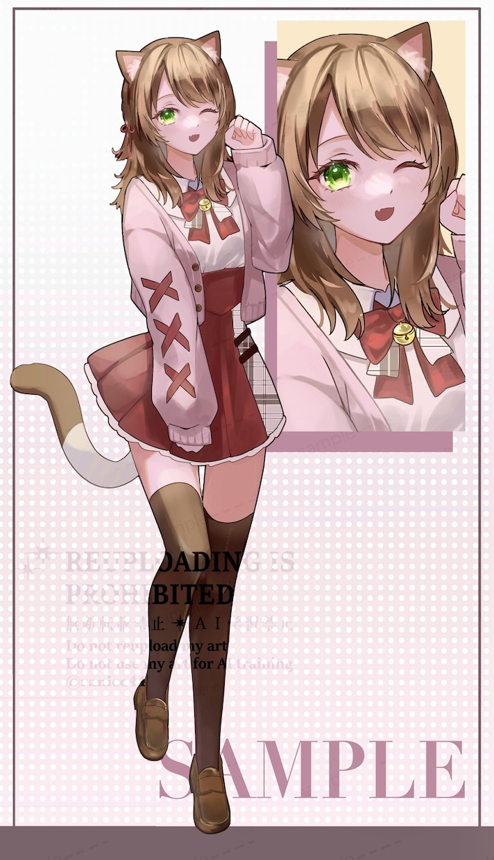 色々使えるキャラクターイラストお描きします アイコンやヘッダー、サムネイル等に！高品質重視です イメージ3
