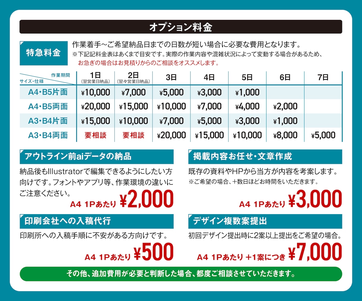 カッコイイからカワイイまで！チラシデザインをします 印刷会社勤務デザイナーが、デザインから入稿データまで作ります イメージ6