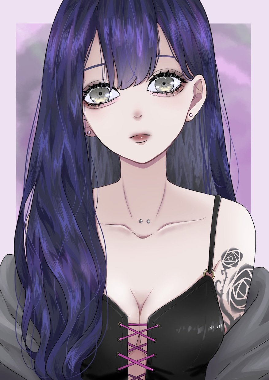 個性派可愛い女の子！アイコンイラスト制作します ♡オリジナル/二次創作/夢絵♡ イメージ2