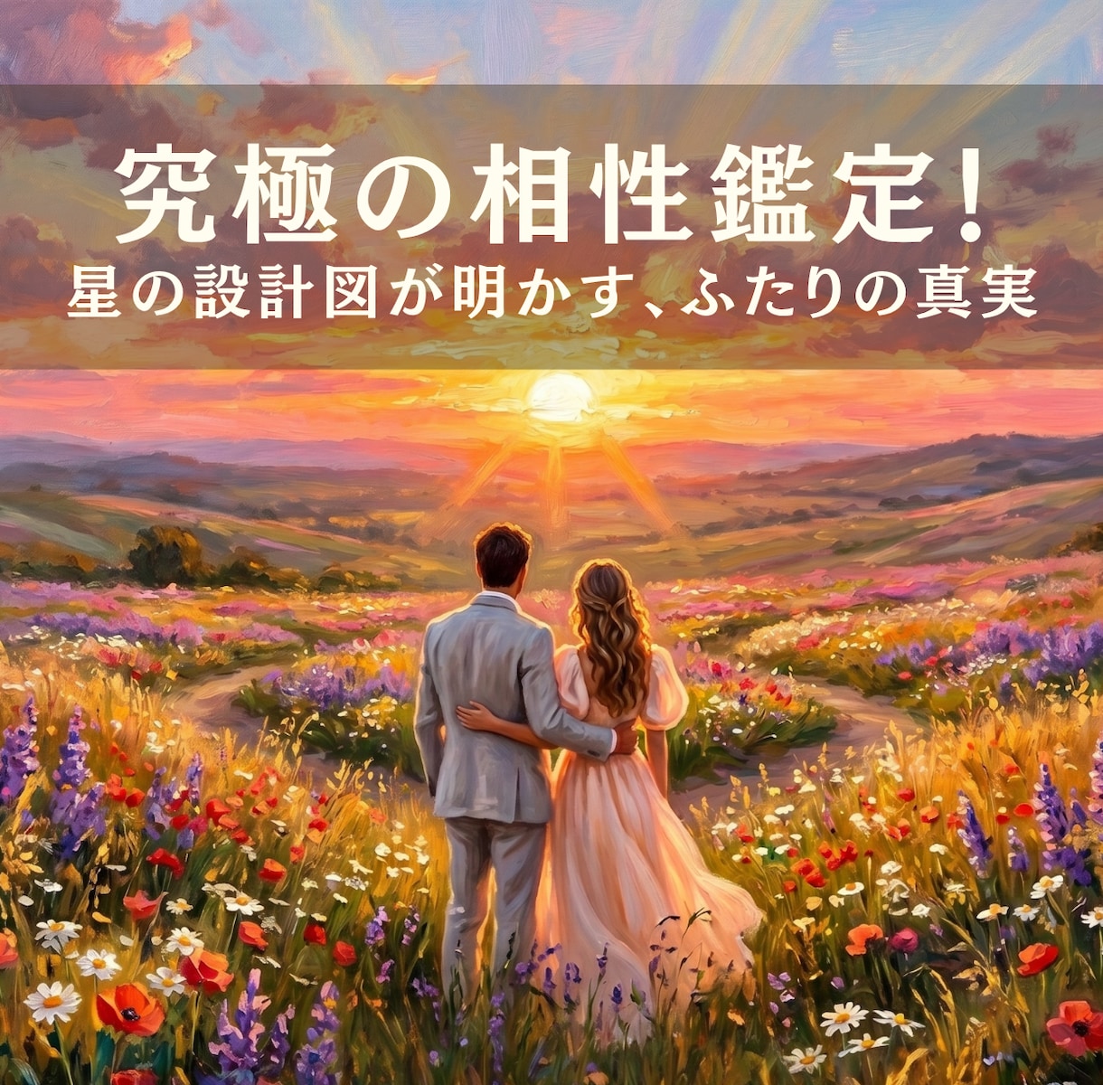 1万文字◆究極の相性鑑定！2人の宿命を読み解きます 出会った意味から未来までを精密に読み解く圧巻のボリューム！ イメージ1