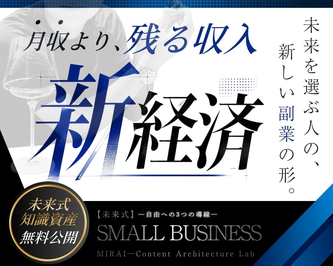 働かないための副業→スモール起業を構築します 初心者副業→スモール起業×実践AIスキル獲得／自動／スマホ イメージ1