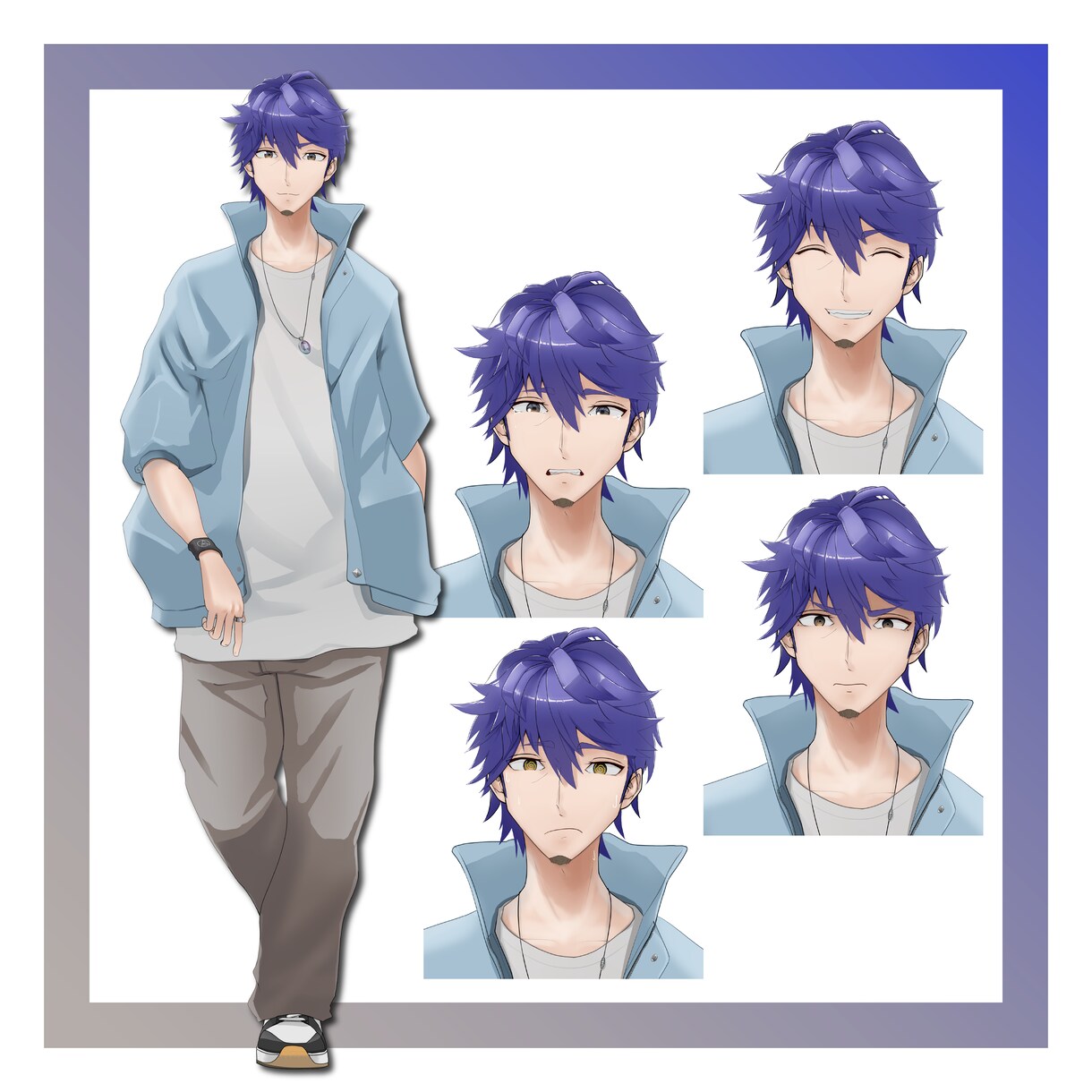 Vライバー配信用立ち絵・イラスト制作します 修正回数無制限!納得の仕上がりにします! イメージ7