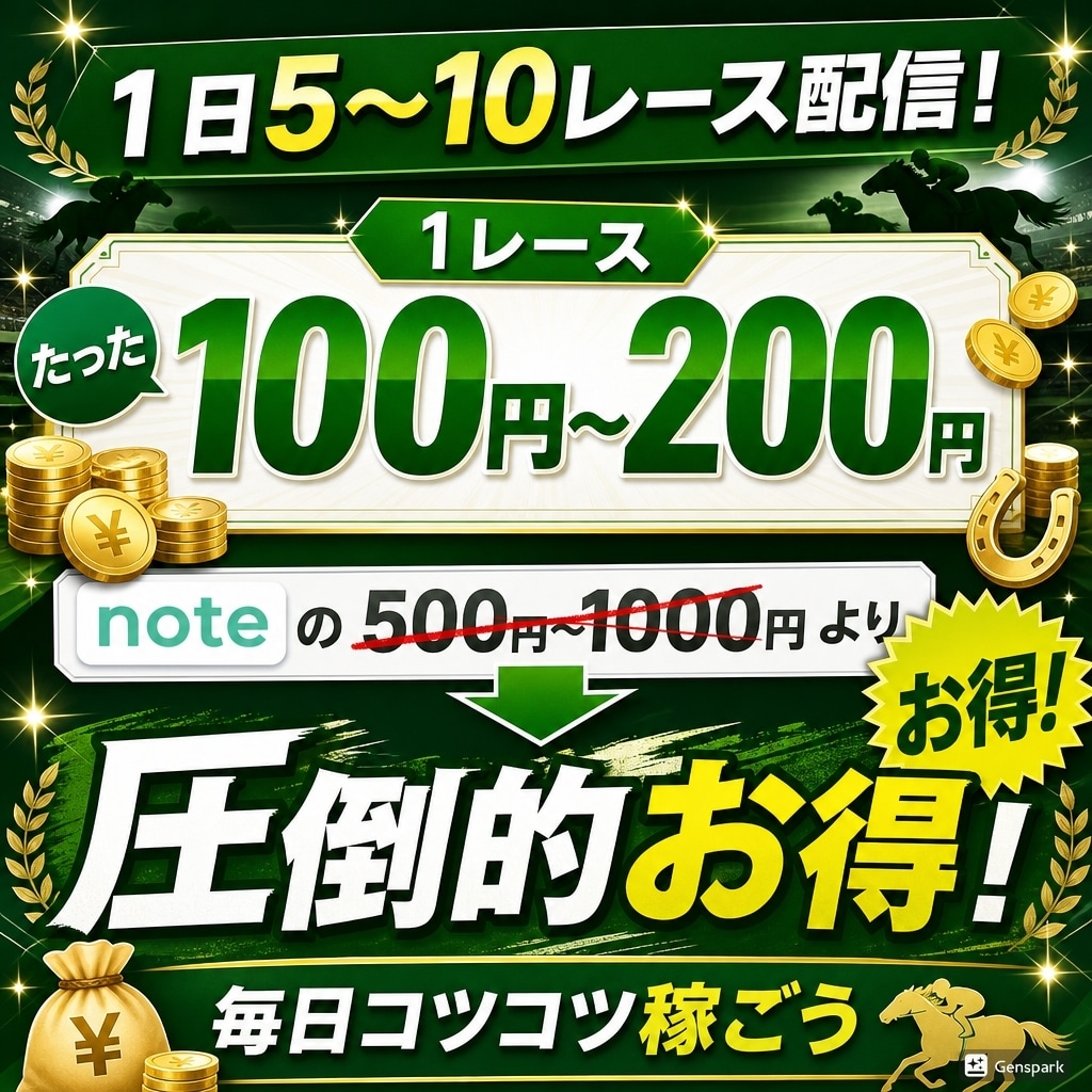2026年9月12日のAI競馬予想教えます 2026年9月12日のAI競馬予想教えます。 イメージ2