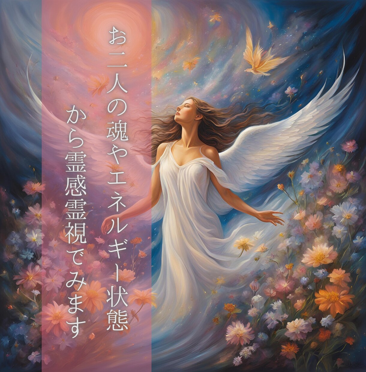 恋愛鑑定♡霊視しお二人の未来を探ります 24時間以内、1500文字以上のボリュームで鑑定します イメージ3