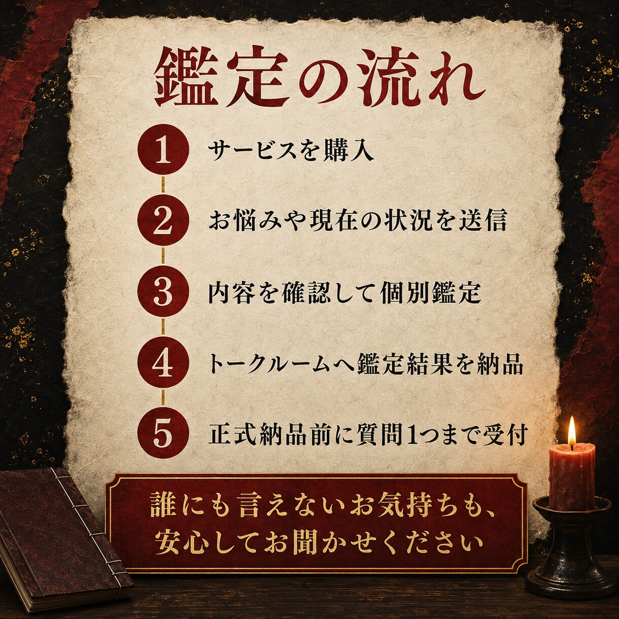 恨みや執着を読み解き心を浄化します 誰にも言えない怒りを手放し、心の主導権を取り戻す鑑定 イメージ7