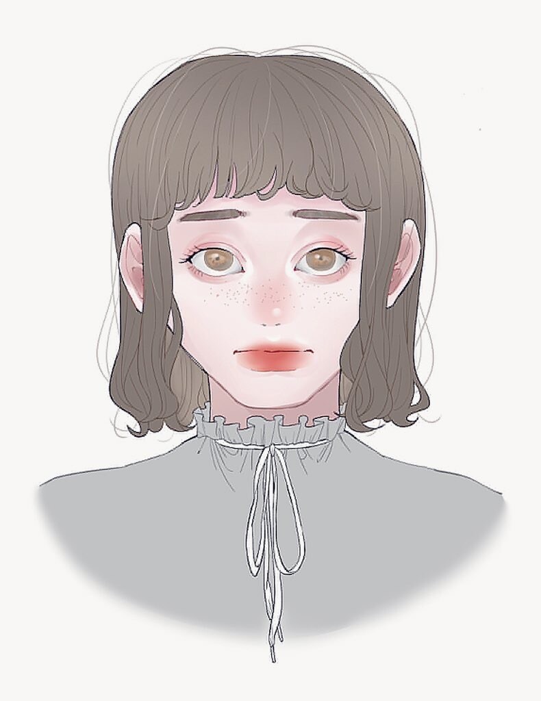 SNSアイコンをお描きします 女の子のSNSアイコンをご希望の方ぜひ^^ イメージ2