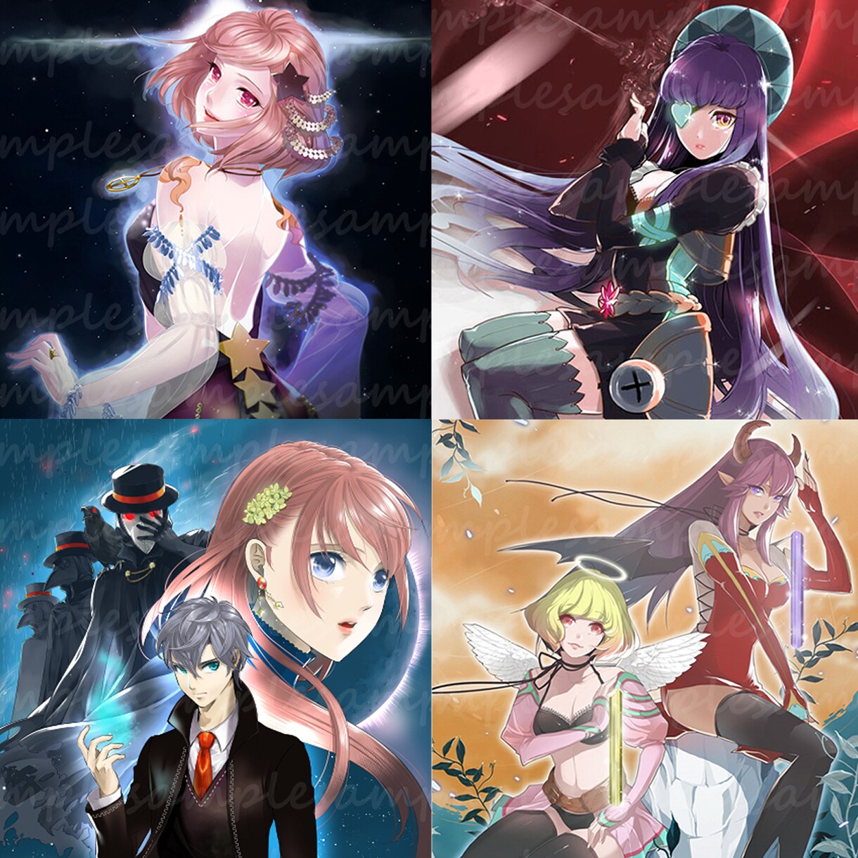 アイコン・一枚絵など綺麗で可愛いイラスト描きます キャラクターデザインOK！個人様・企業様対応 イメージ4