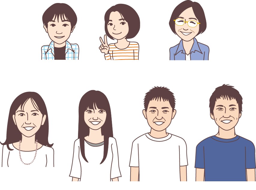 色んなタッチ（見本参照）で似顔絵を描きます SNSや名刺等、様々な用途にどうぞ。選べるタッチが嬉しい！ イメージ4