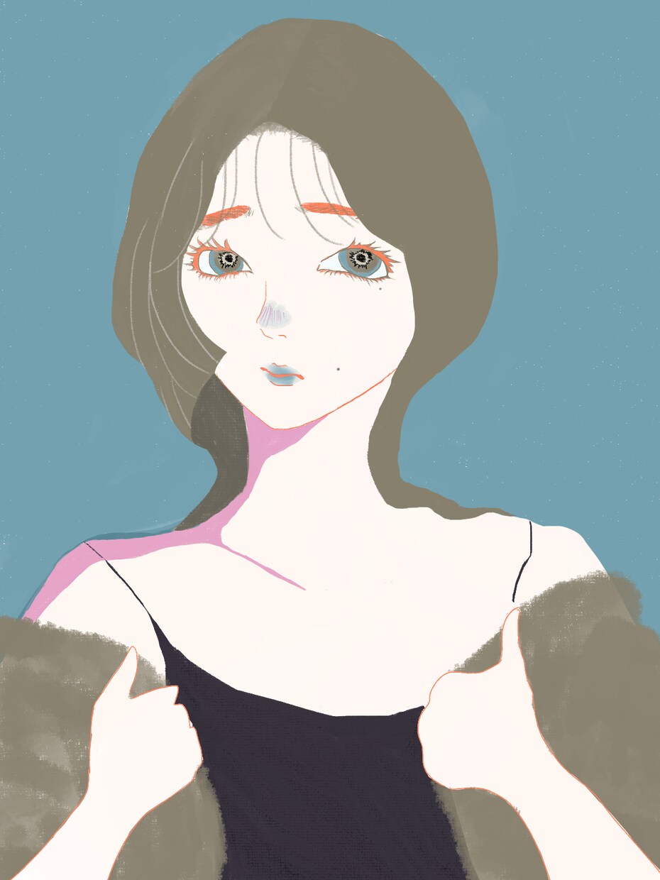 レトロな雰囲気の人物イラストを制作します SNSアイコン・動画・挿絵などで個性を出したい方へ イメージ3