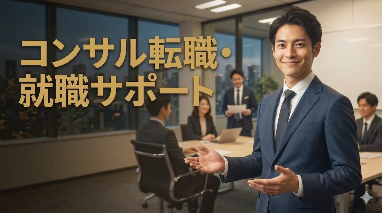 現役外資コンサルが就職・転職相談します 現役外資コンサルがあなたの疑問に本音で答えます イメージ1