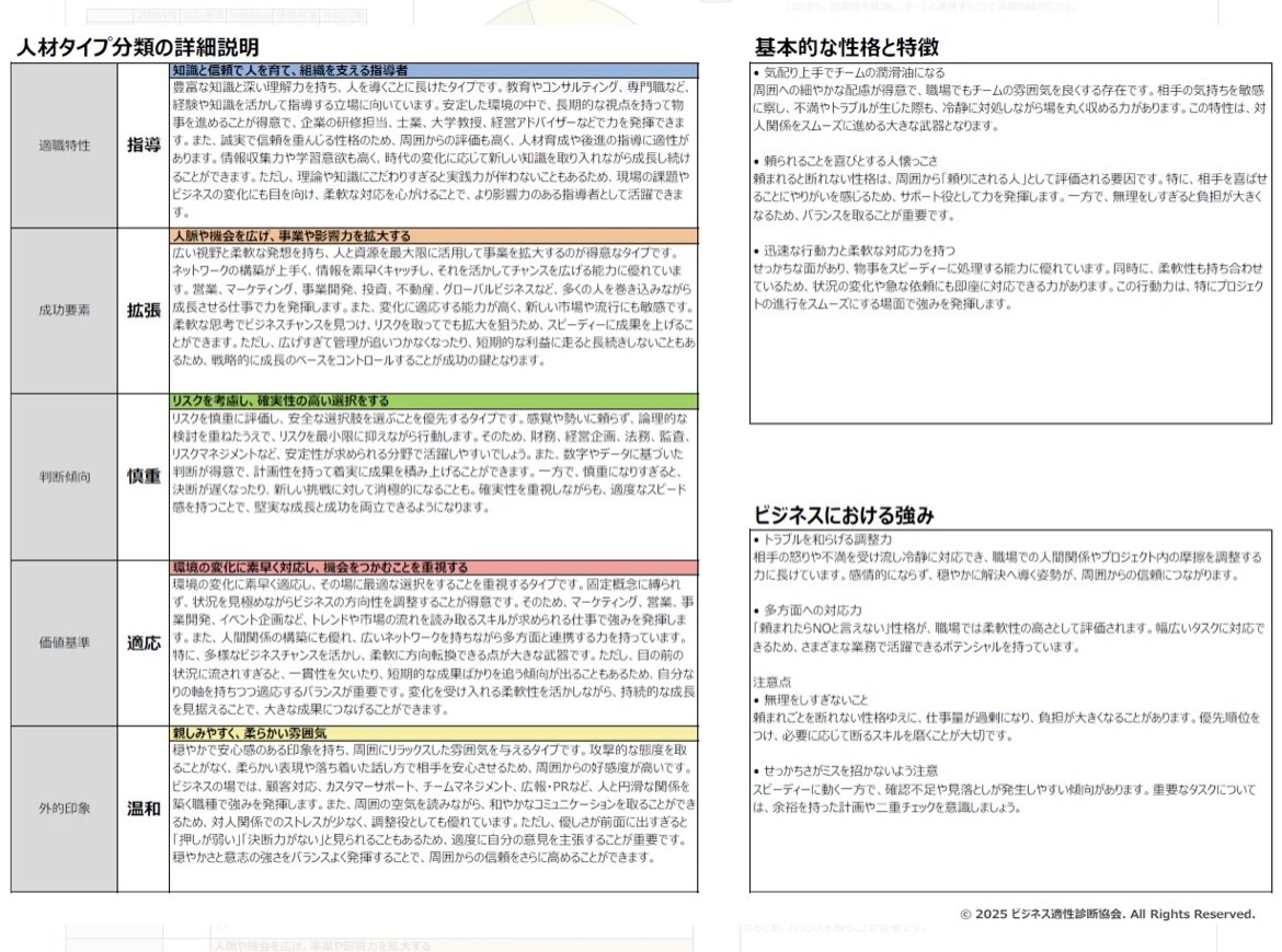 あなたの才能を個別鑑定します 統計学×AIであなたの強みを可視化する イメージ2