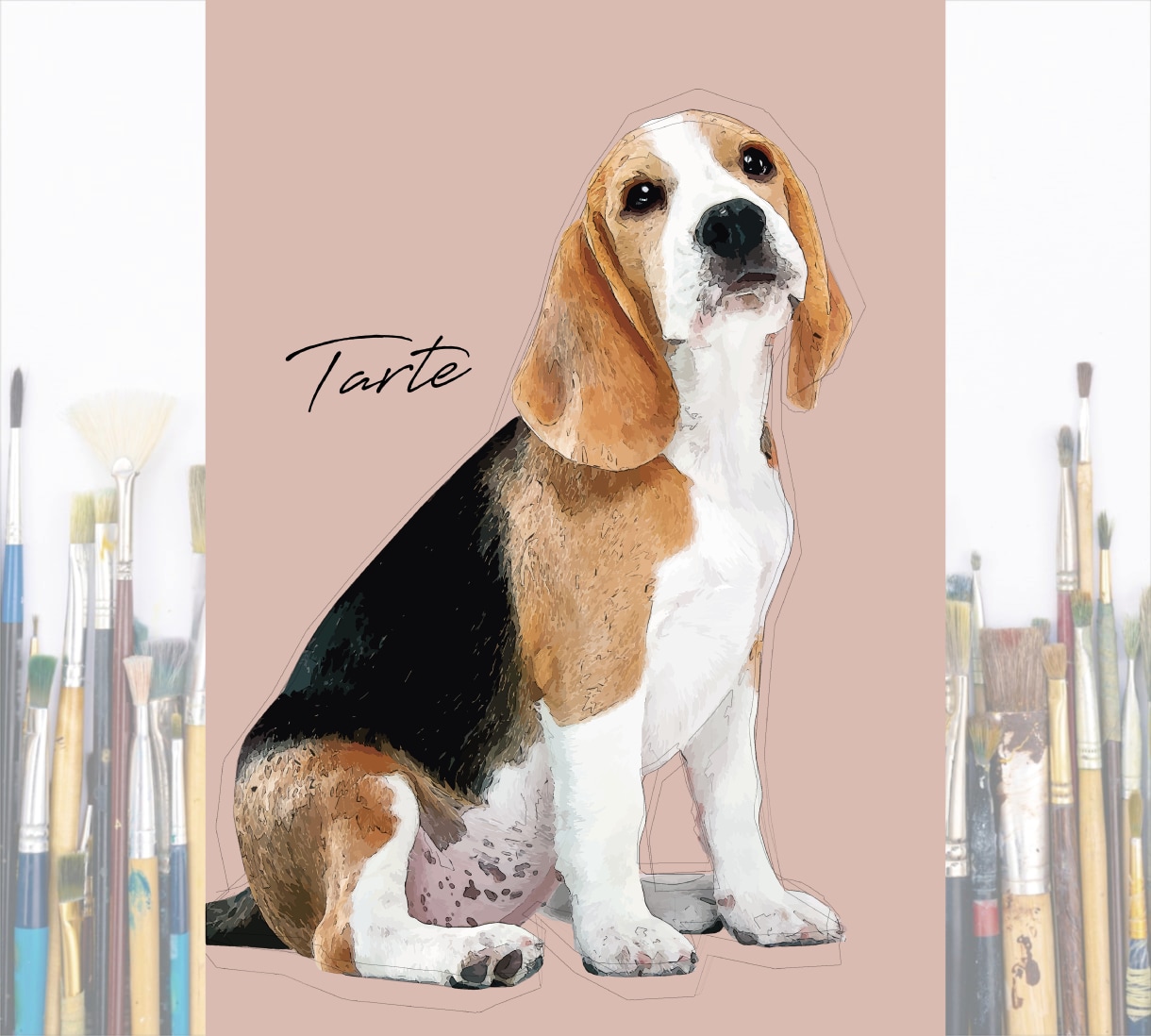 写真を元に愛するペットイラストを作成します 愛犬・愛猫・など愛するわが子をイラストにしませんか？ イメージ4