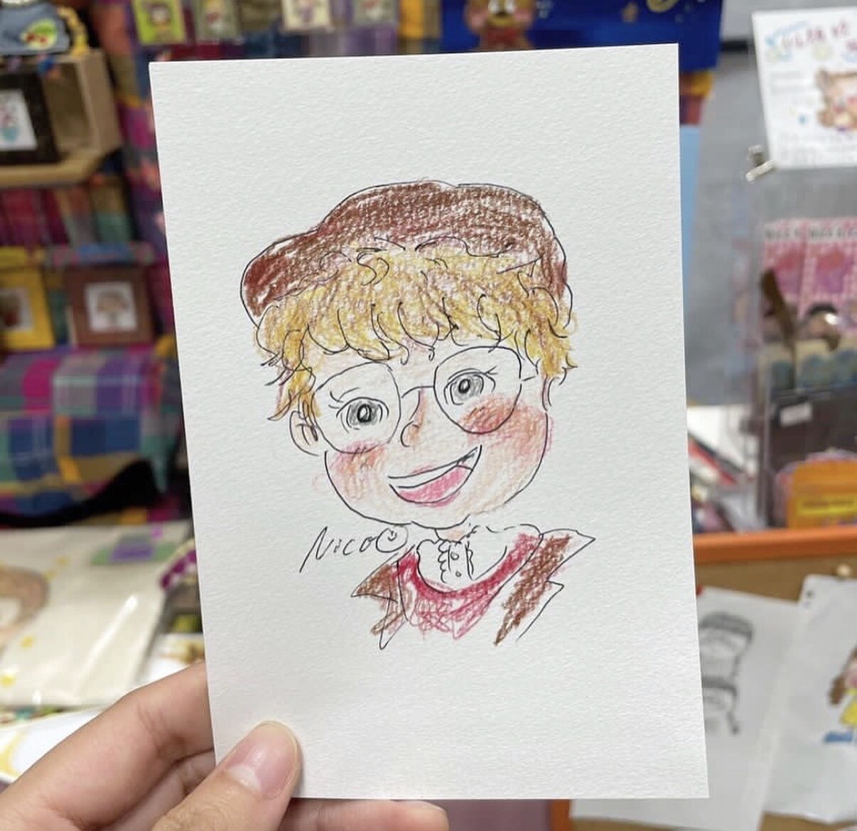 似顔絵描きます あたたかい雰囲気でお描きします♪ イメージ6