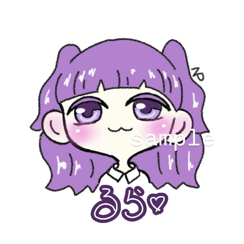 かわいいミニデフォルメキャラ描きます SNSなどで使えるかわいいアイコン作成します！ イメージ5