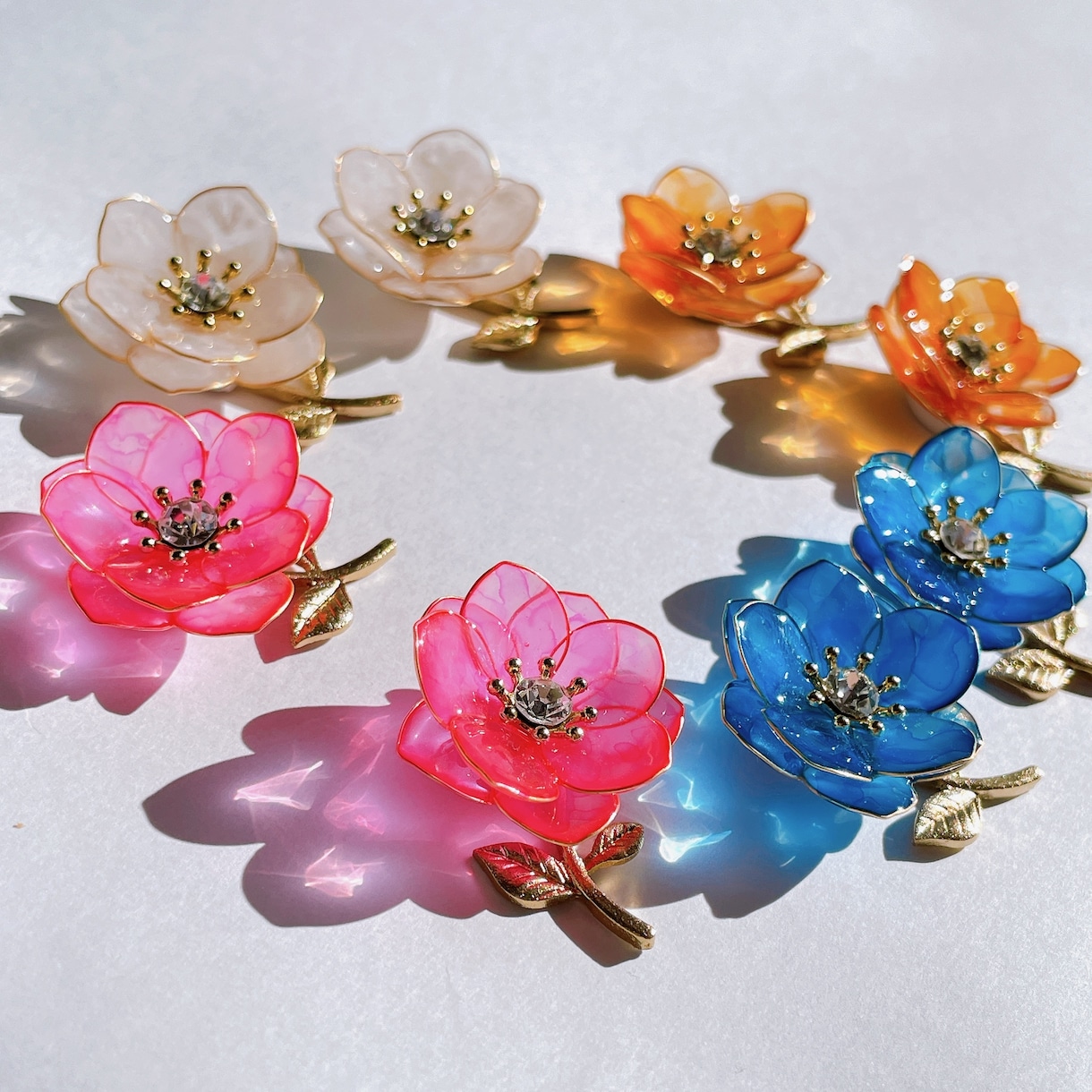推しのカラーでフラワーアクセサリーをお作りします 【推し活】を更に楽しく♡推しとお揃いを身につけてみませんか？ イメージ3