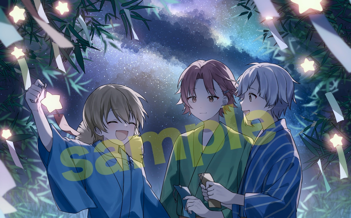 ご要望に反ったイラストをお描き致します SNS用アイコン/動画用イラスト/一枚絵等 イメージ8