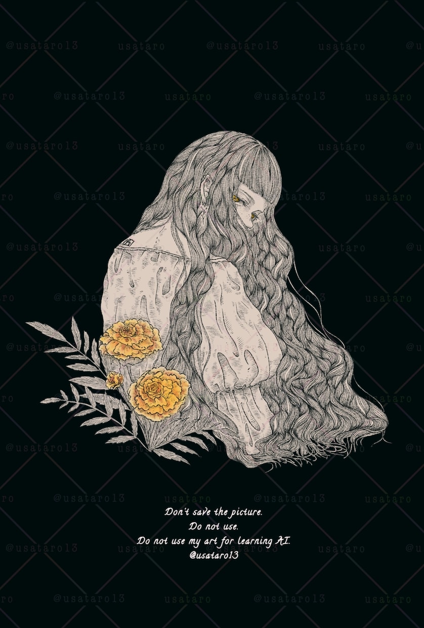 繊細で綺麗なペン画(線画)イラスト描きます 挿絵やMV等イラストが必要な場面に! イメージ5