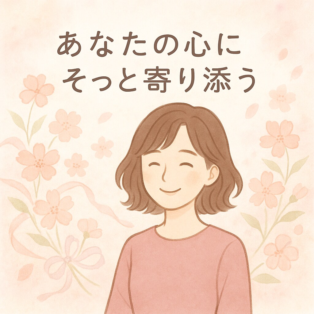 あなたの心にそっと寄り添います 話すだけでも、きっと心が軽くなる イメージ1