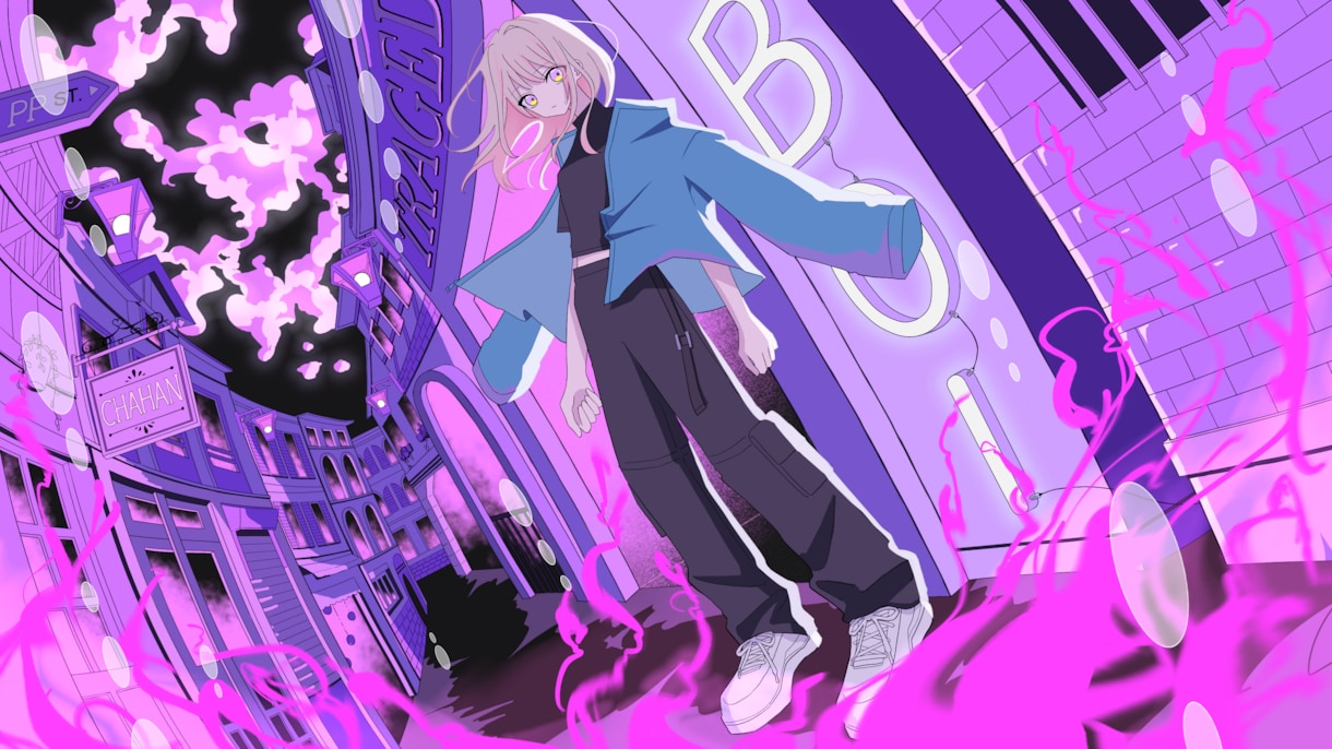 歌ってみたイラストお描きします 本家様に寄せた歌ってみたのイラストお描きします イメージ2