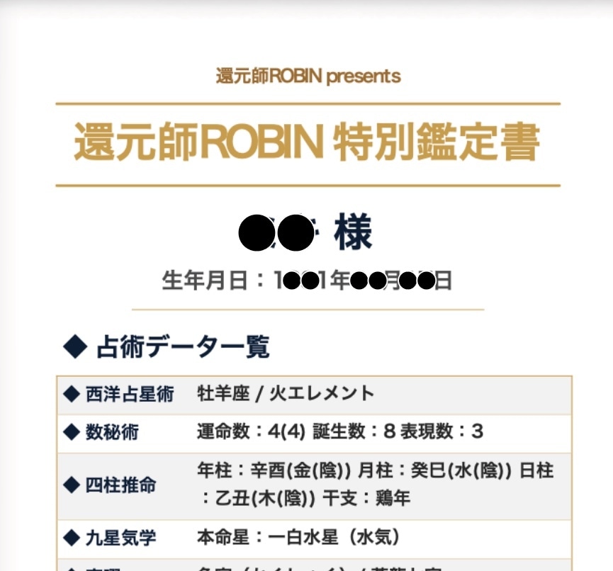 6占術統合｜あなたの命式と本質、読み解きます 独学29年が辿り着いた、あなただけの設計図 イメージ2