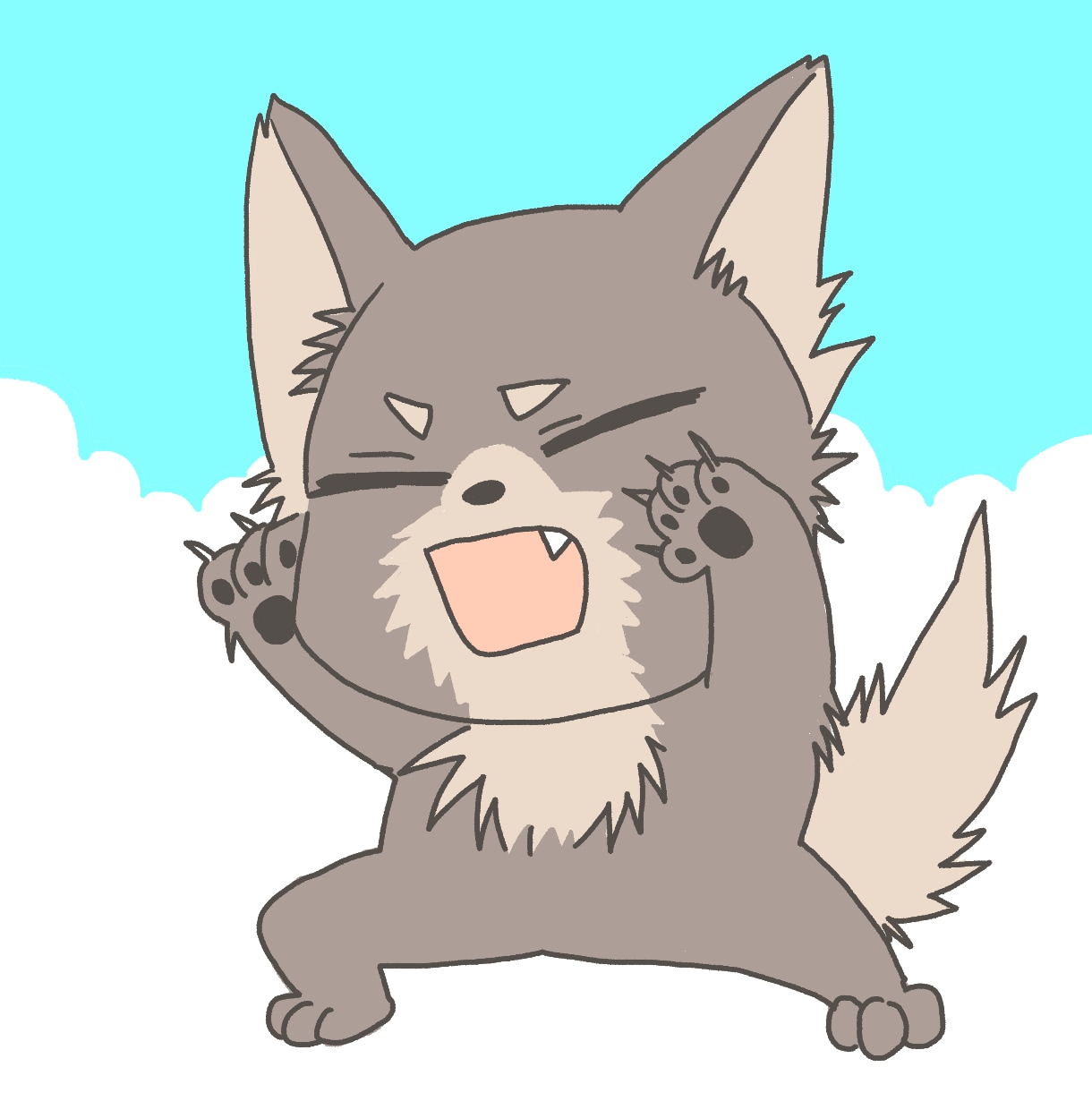 イキイキとした表情の可愛い動物イラスト描きます 貴方のペットを可愛くイラストに！SNSのアイコンに使用◎ イメージ6