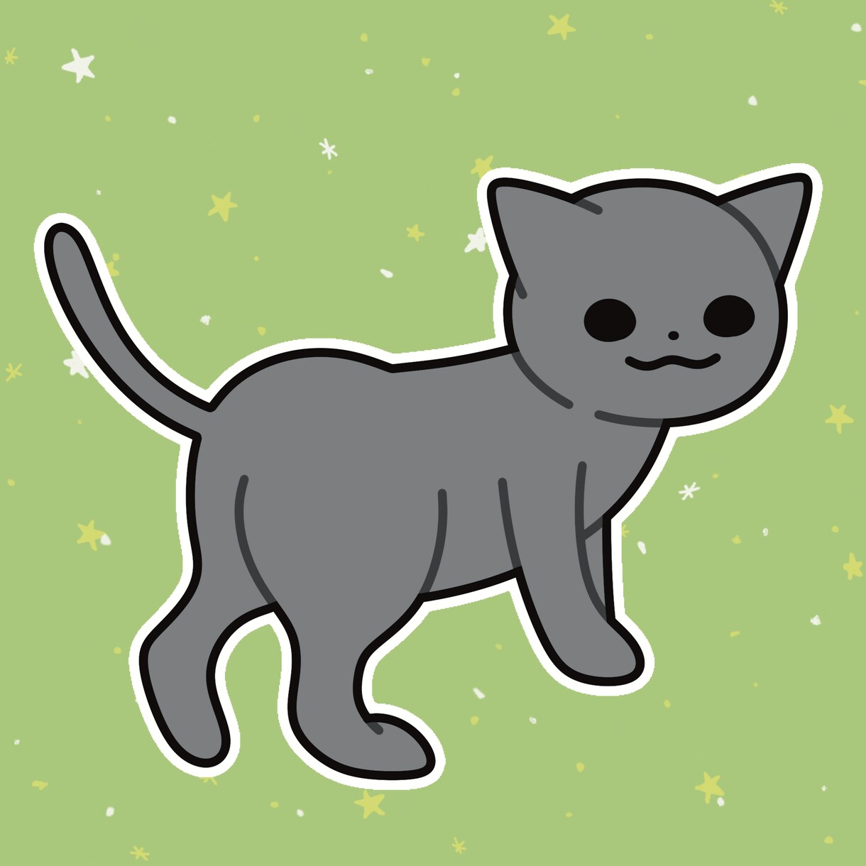 あなただけのオリジナルかわいい猫イラストを描きます SNSアイコンにオススメ！かわいい猫のイラストを描きます イメージ3